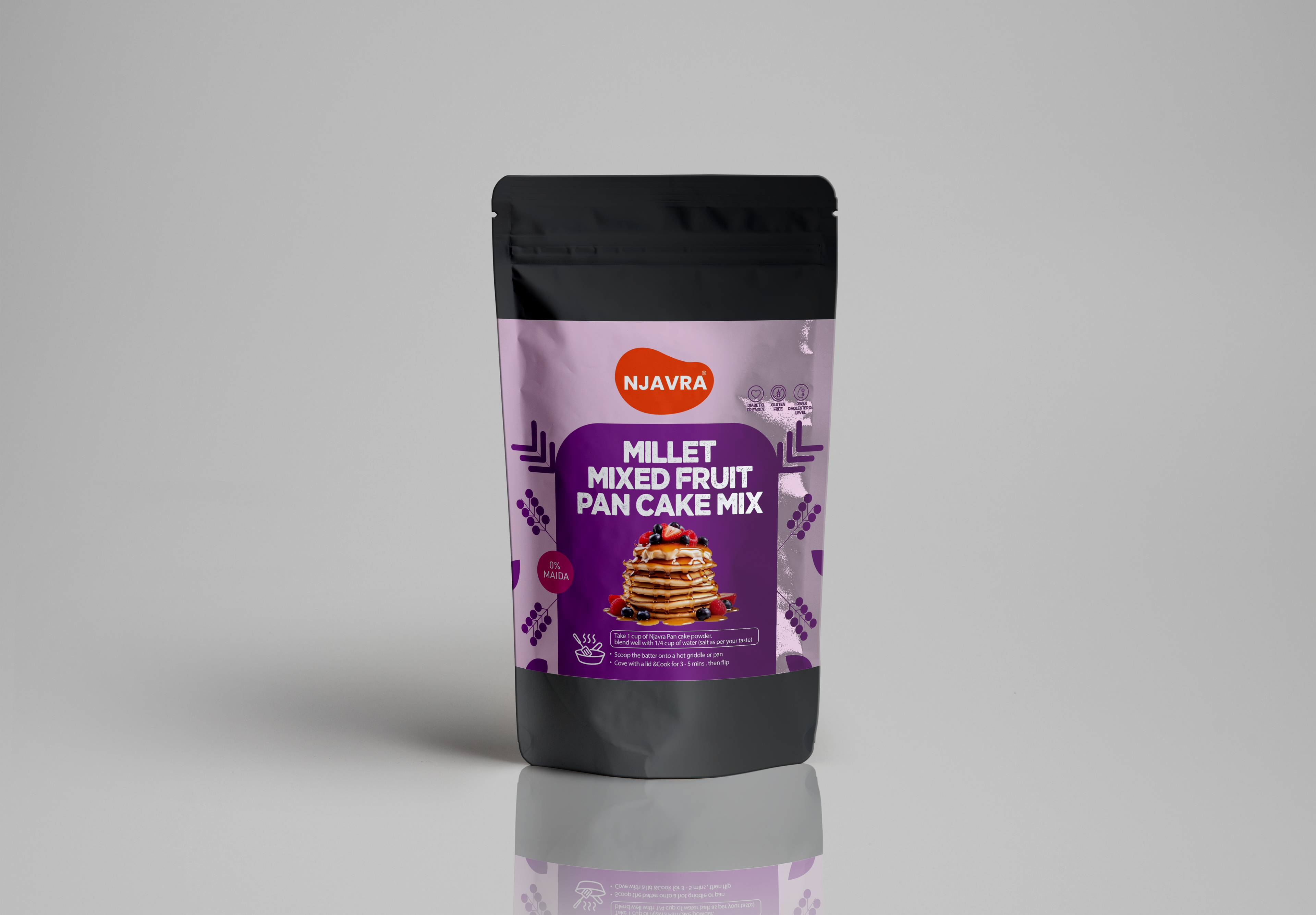 Milet Mixed Fruit Pan Cake Mix