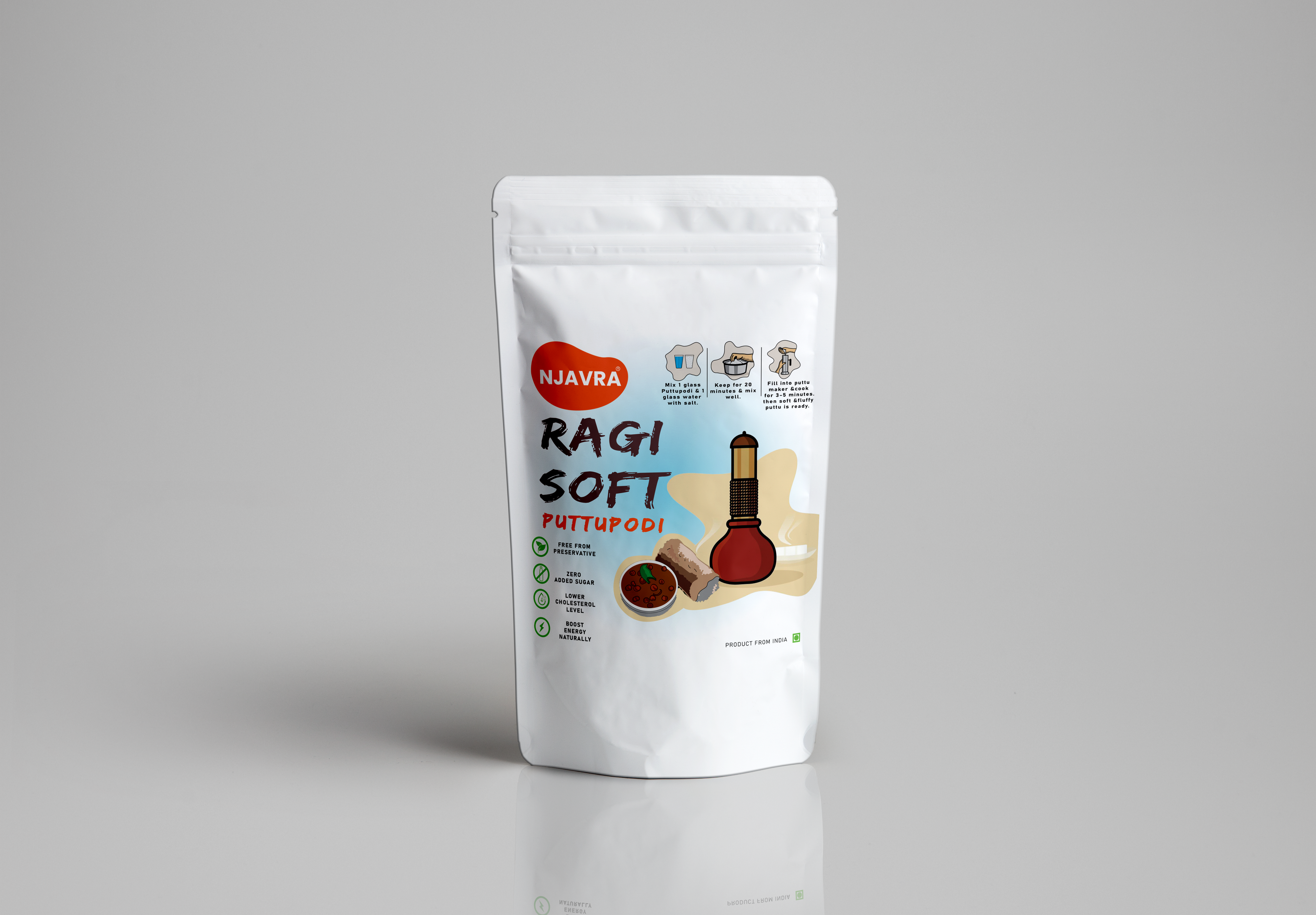 Puttu podi Ragi Soft